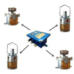ZP127礦用自動(dòng)灑水降塵裝置---風(fēng)水聯(lián)動(dòng)噴霧降塵裝置